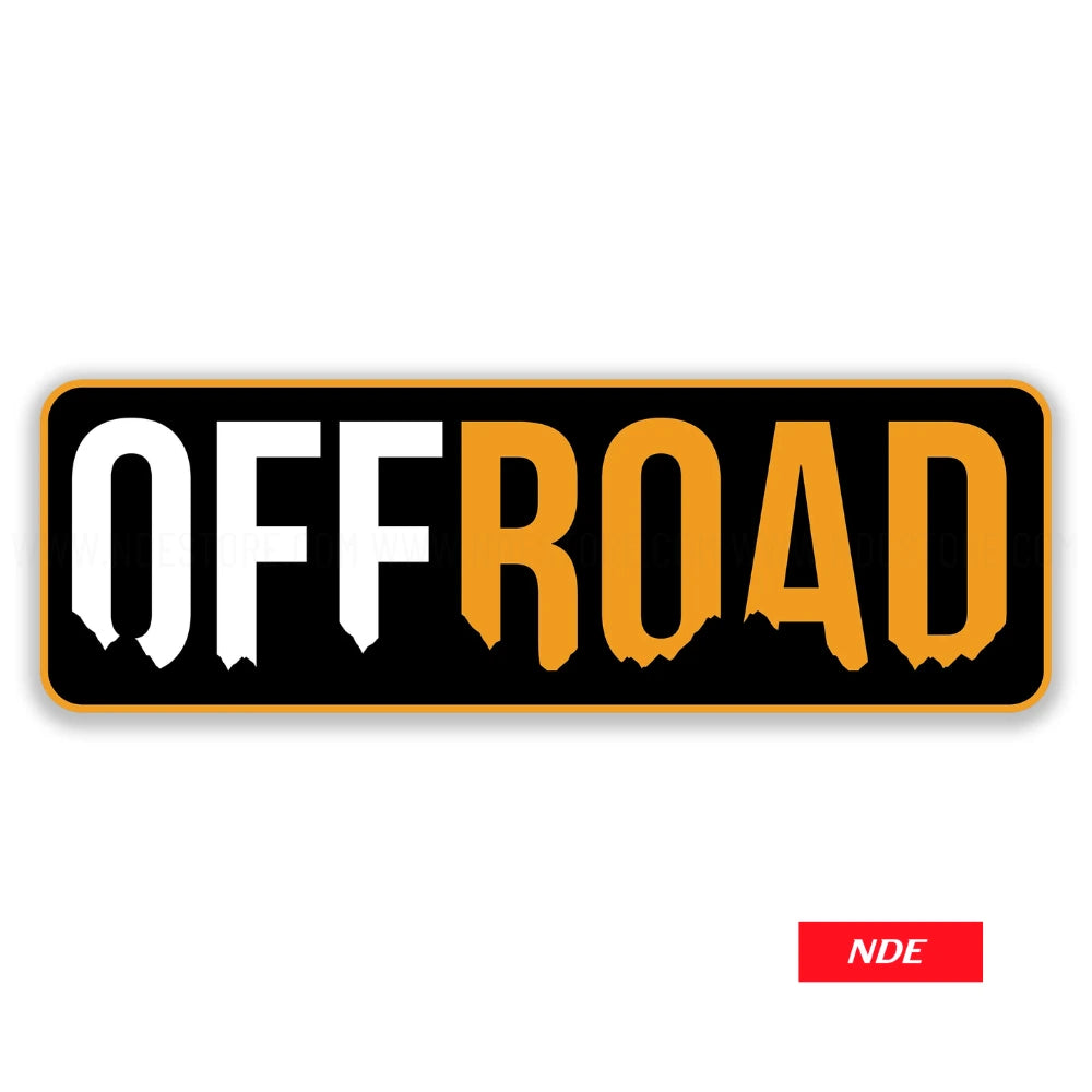 STICKER DECAL OFF ROAD