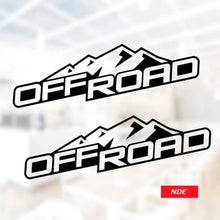 STICKER DECAL 4X4 OFF ROAD MOUNTAIN