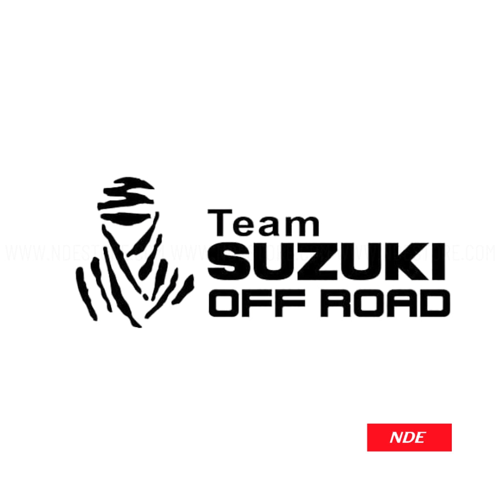 STICKER DECAL TEAM SUZUKI OFF ROAD