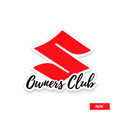 STICKER DECAL SUZUKI OWNERS CLUB