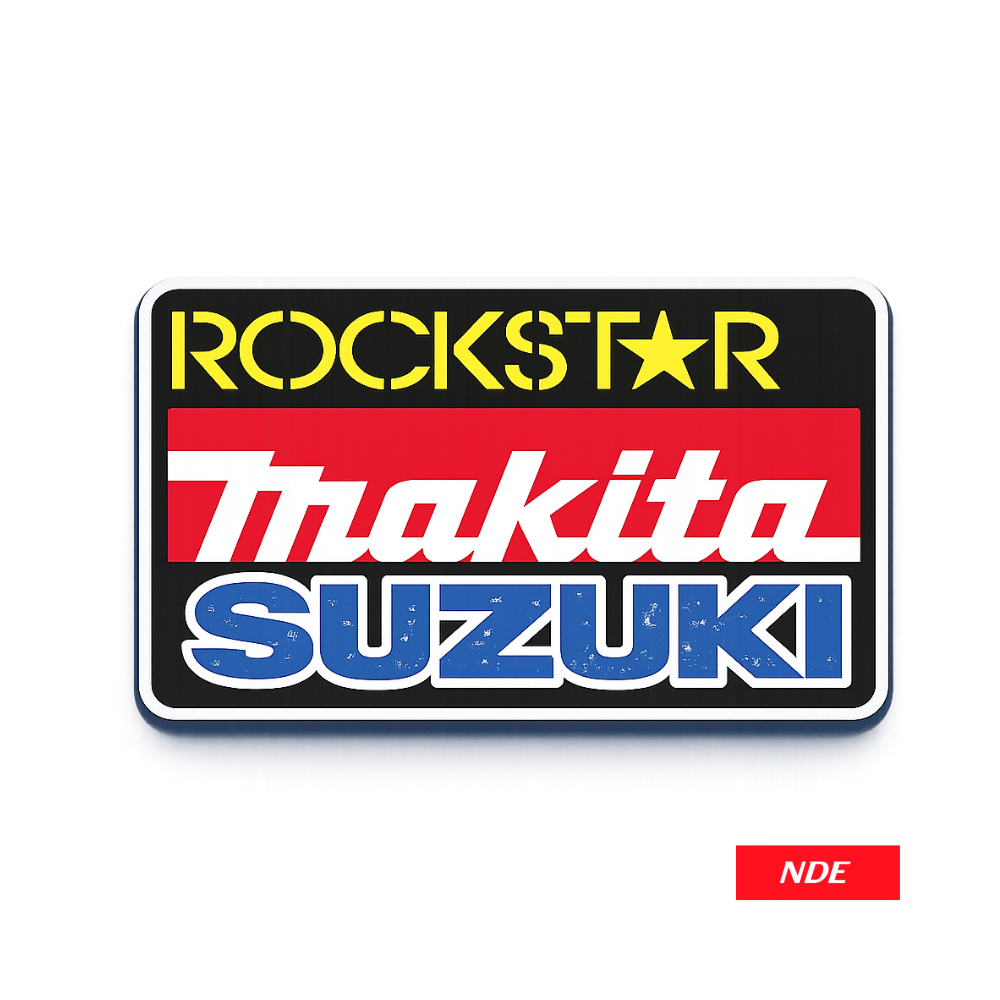 STICKER DECAL MAKITA ROCKSTAR SUZUKI