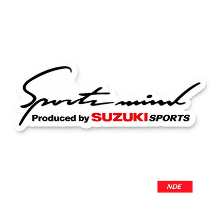 STICKER DECAL SPORTS MIND SUZUKI SPORTS