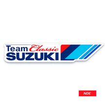 STICKER DECAL TEAM CLASSIC SUZUKI