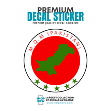 STICKER DECAL MQM PAKISTAN