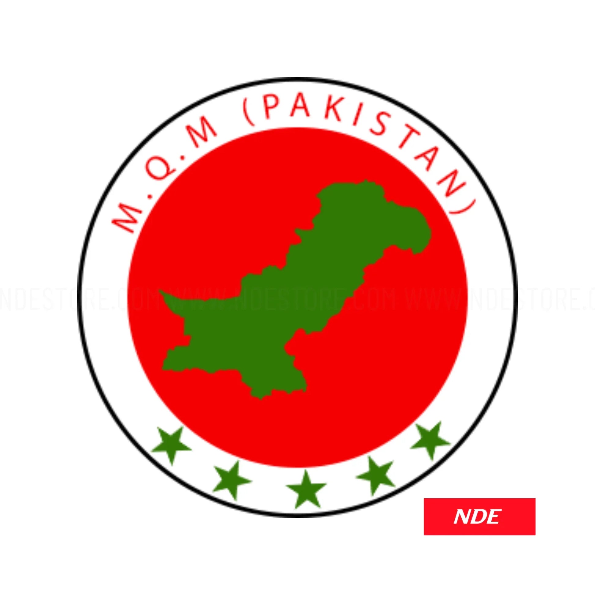 STICKER DECAL MQM PAKISTAN