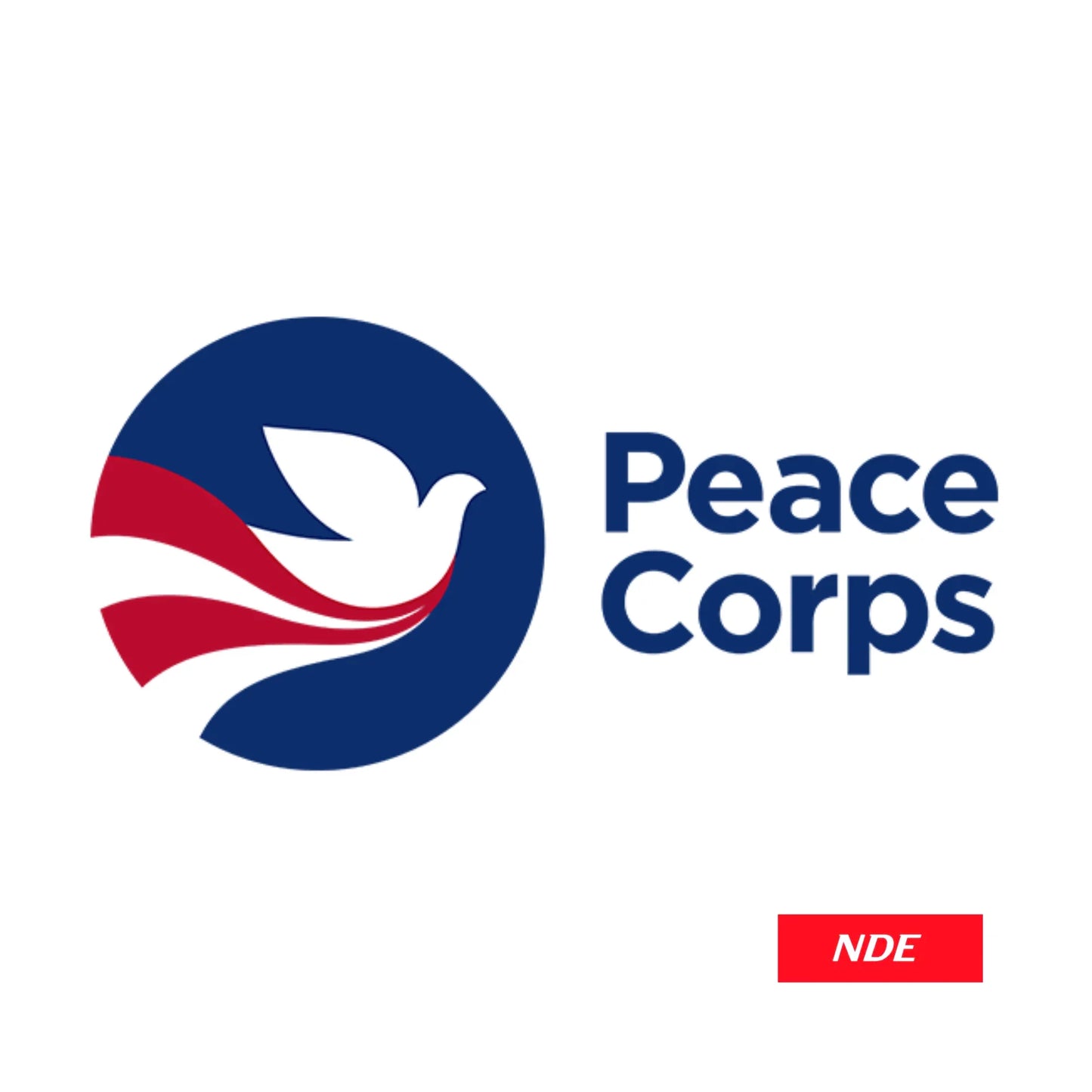 STICKER DECAL PEACE CORPS