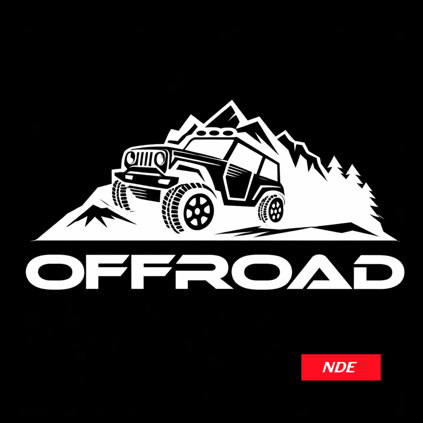 STICKER DECAL JEEP OFF ROAD