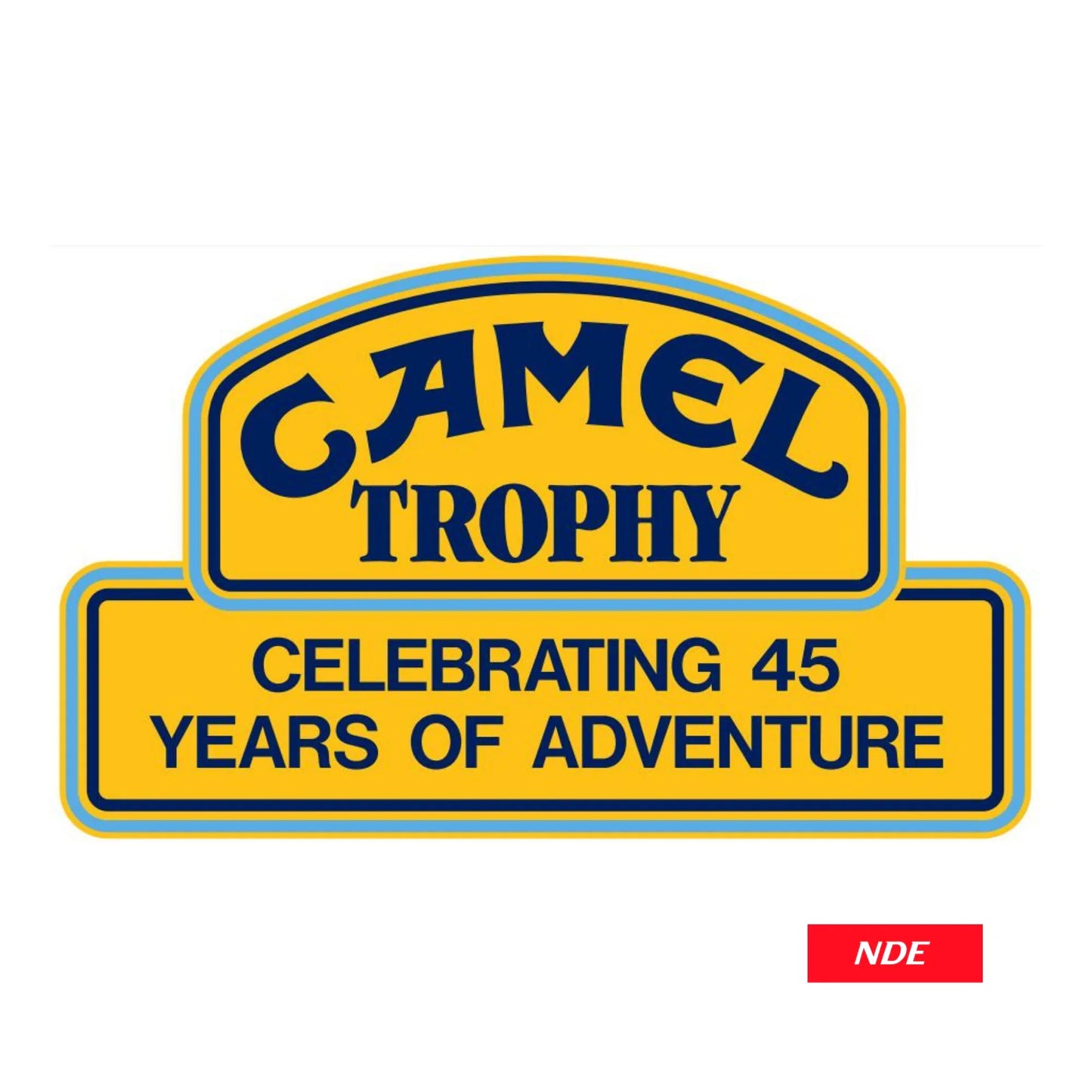 STICKER DECAL CAMEL TROPHY
