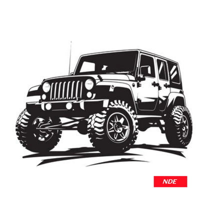 STICKER DECAL JEEP POSTER