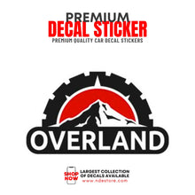 STICKER DECAL OVERLAND