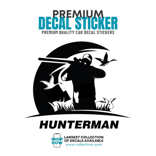 STICKER DECAL HUNTERMAN