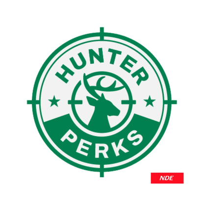 STICKER DECAL HUNTER PERKS
