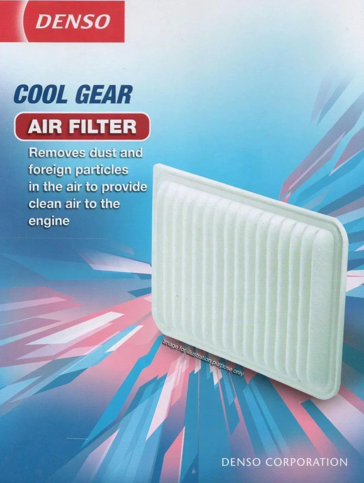 AIR FILTER ELEMENT DENSO FOR TOYOTA RAV4 - ndestore.com