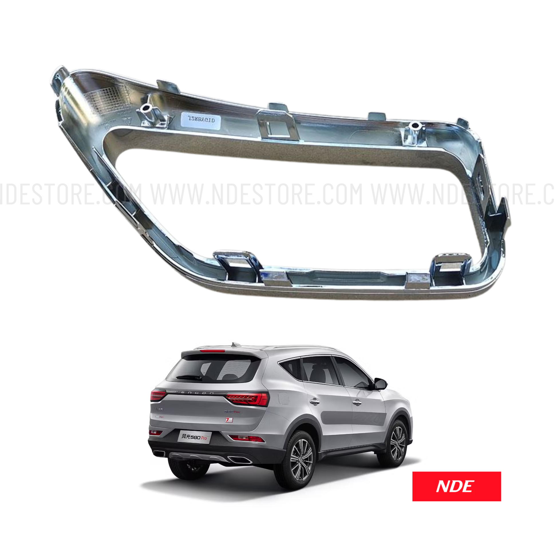 BUMPER CHROME REAR FOR DFSK GLORY 580