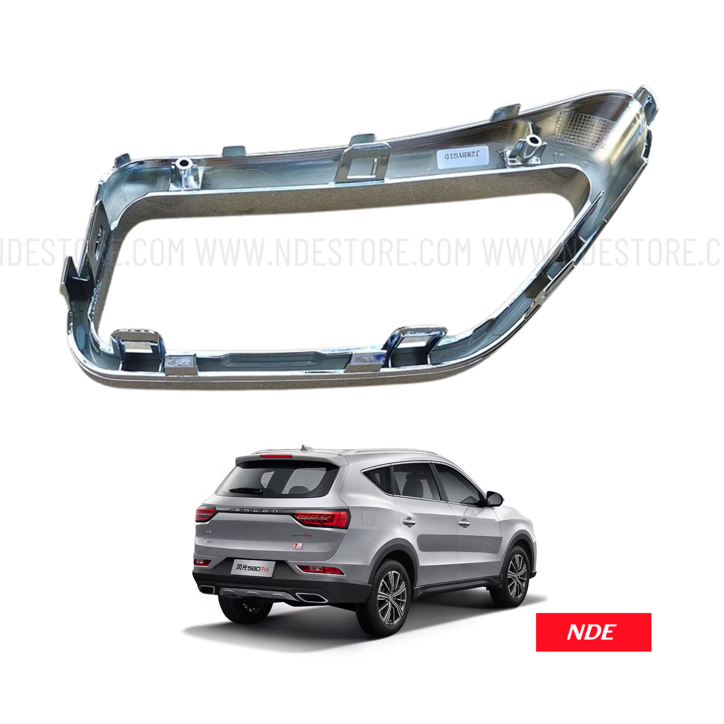 BUMPER CHROME REAR FOR DFSK GLORY 580