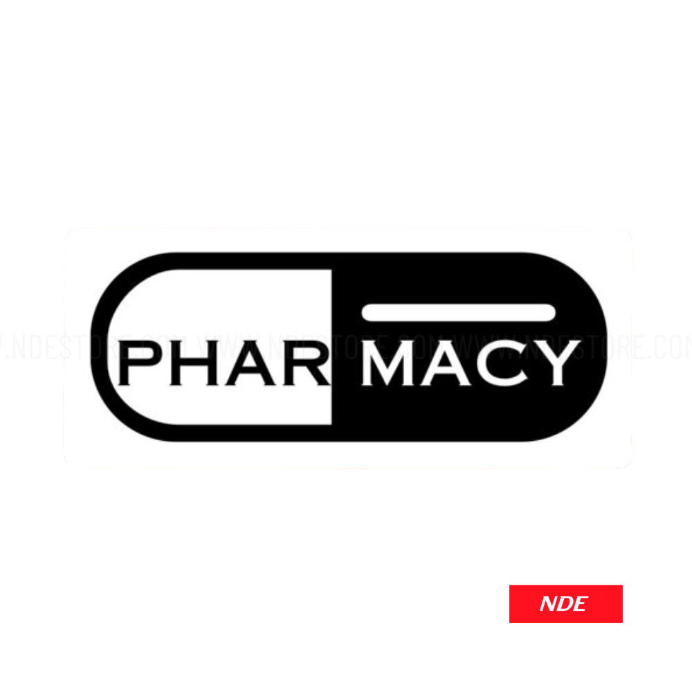 STICKER DECAL PHARMACY