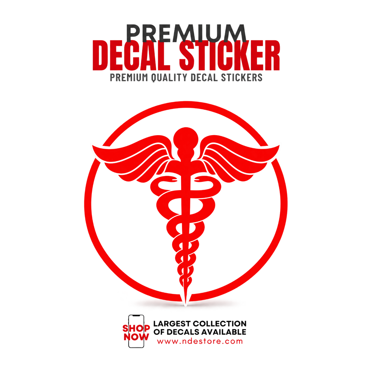 STICKER DECAL DOCTOR LOGO