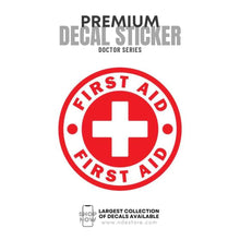 STICKER DECAL FIRST AID
