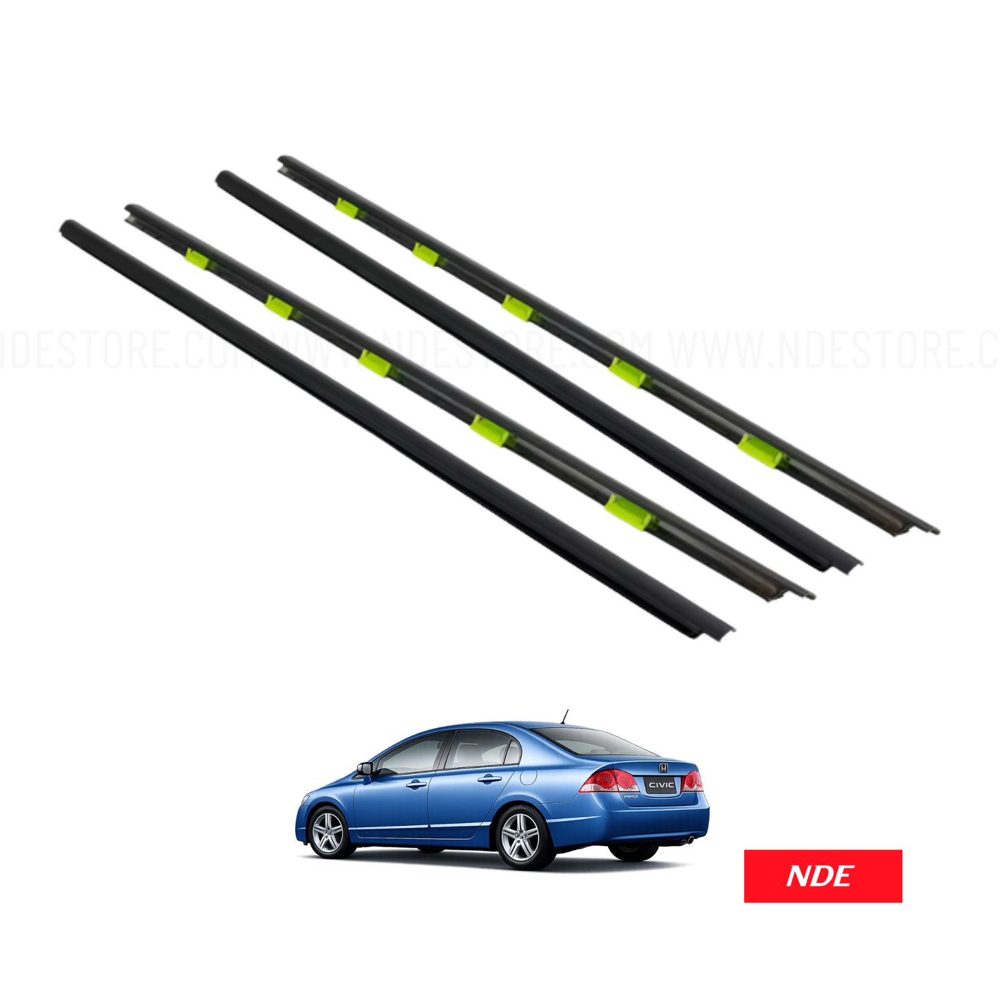 WEATHER STRIP SET FOR HONDA CIVIC (2006-2012)