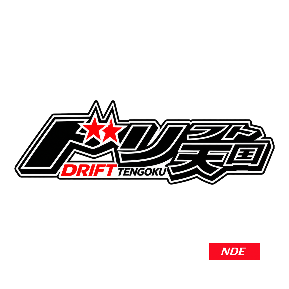 STICKER DECAL DRIFT TENGOKU JDM