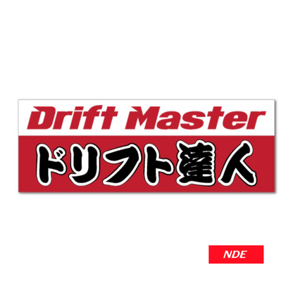 STICKER DECAL DRIFT MASTER