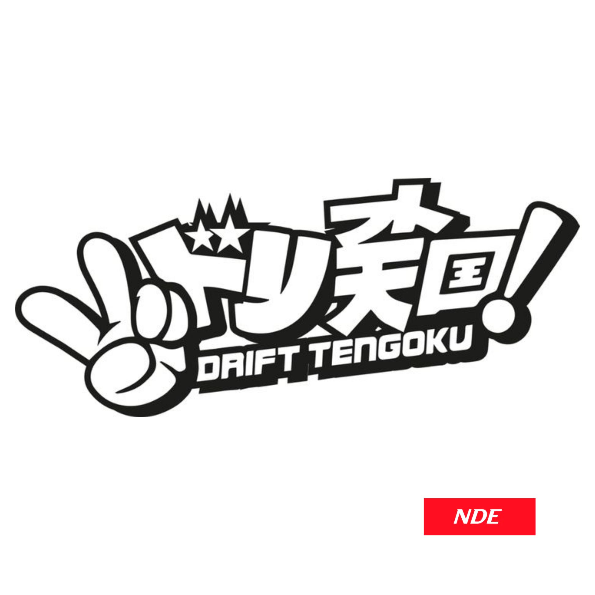 STICKER DECAL DRIFT TENGOKU JAPAN
