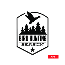 STICKER DECAL BIRD HUNTING SEASON