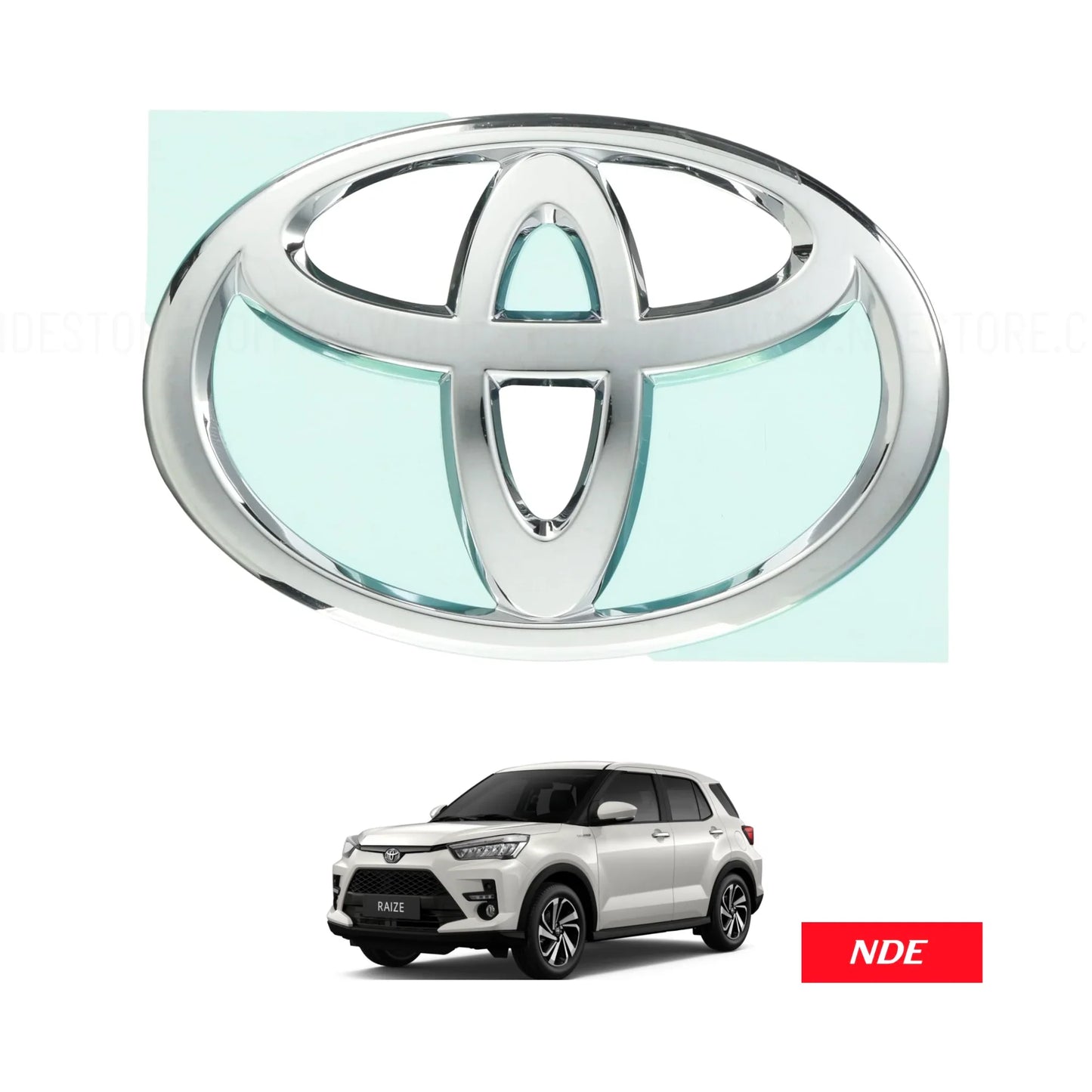 MONOGRAM EMBLEM REAR FOR TOYOTA RAIZE