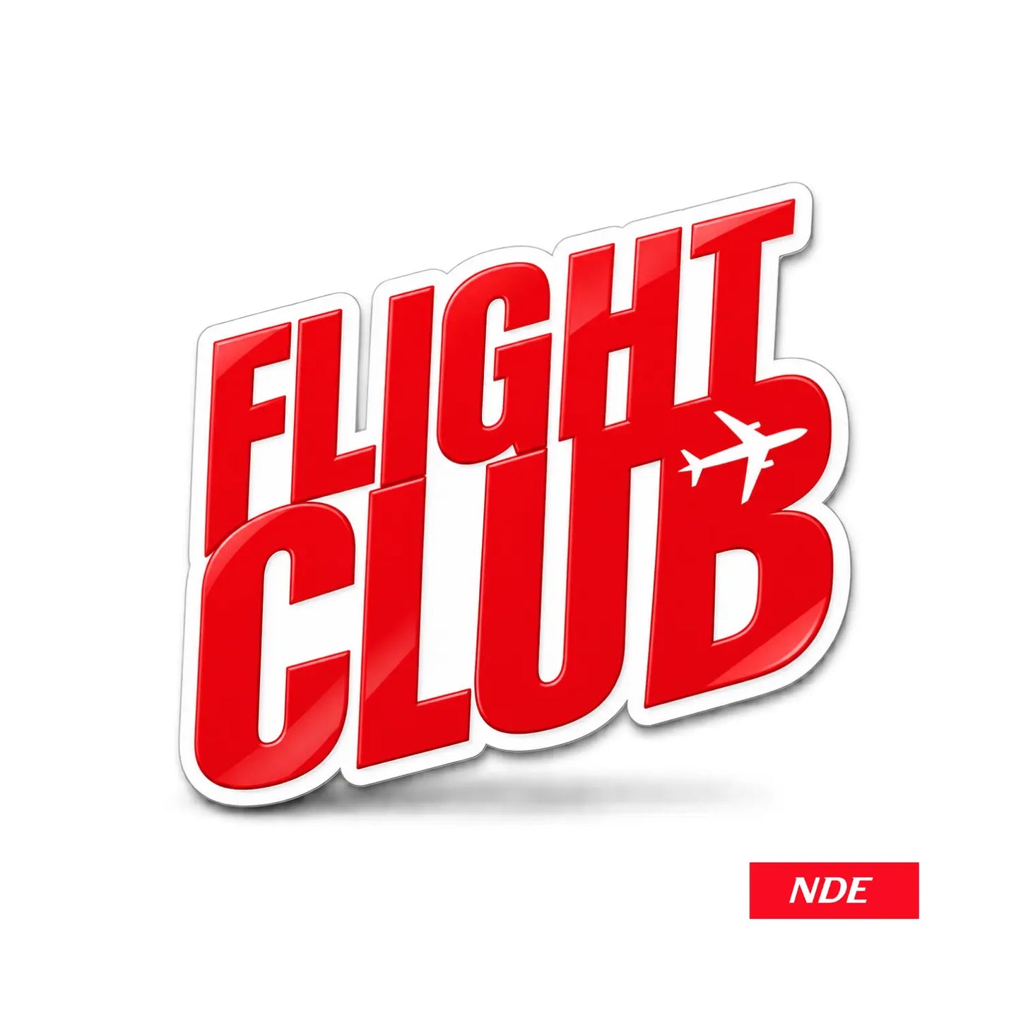 STICKER DECAL FLIGHT CLUB