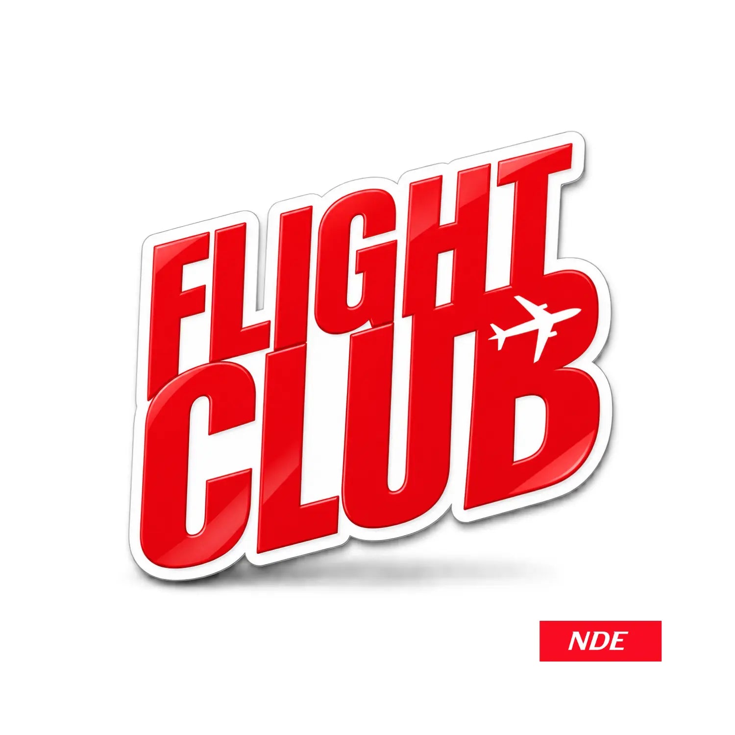 STICKER DECAL FLIGHT CLUB