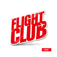 STICKER DECAL FLIGHT CLUB