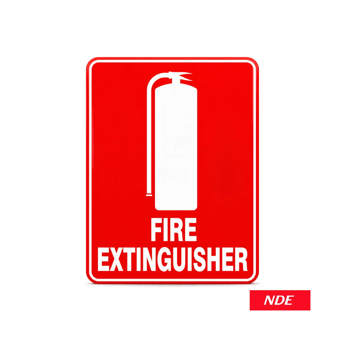 Fire Extinguisher warning sticker decal