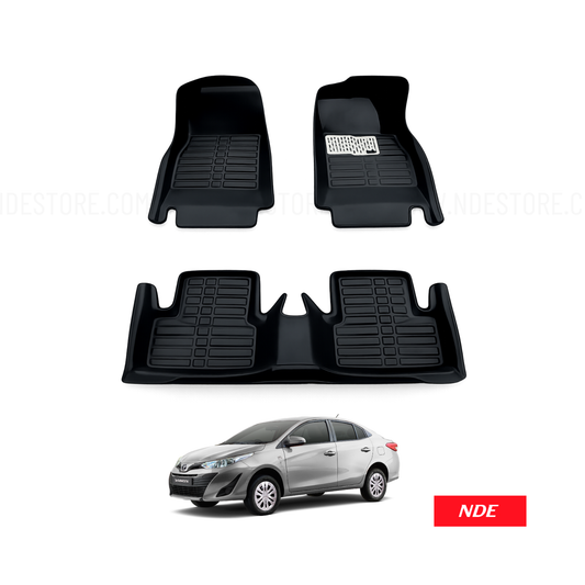 FLOOR MAT 5D STYLE FOR TOYOTA YARIS