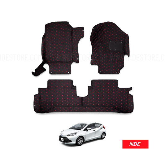 FLOOR MAT 7D STYLE FOR TOYOTA AQUA