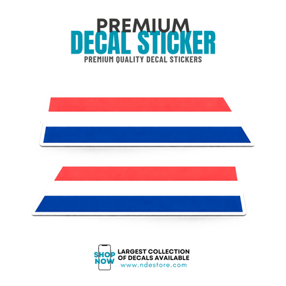 STICKER DECAL FRANCE STRIP