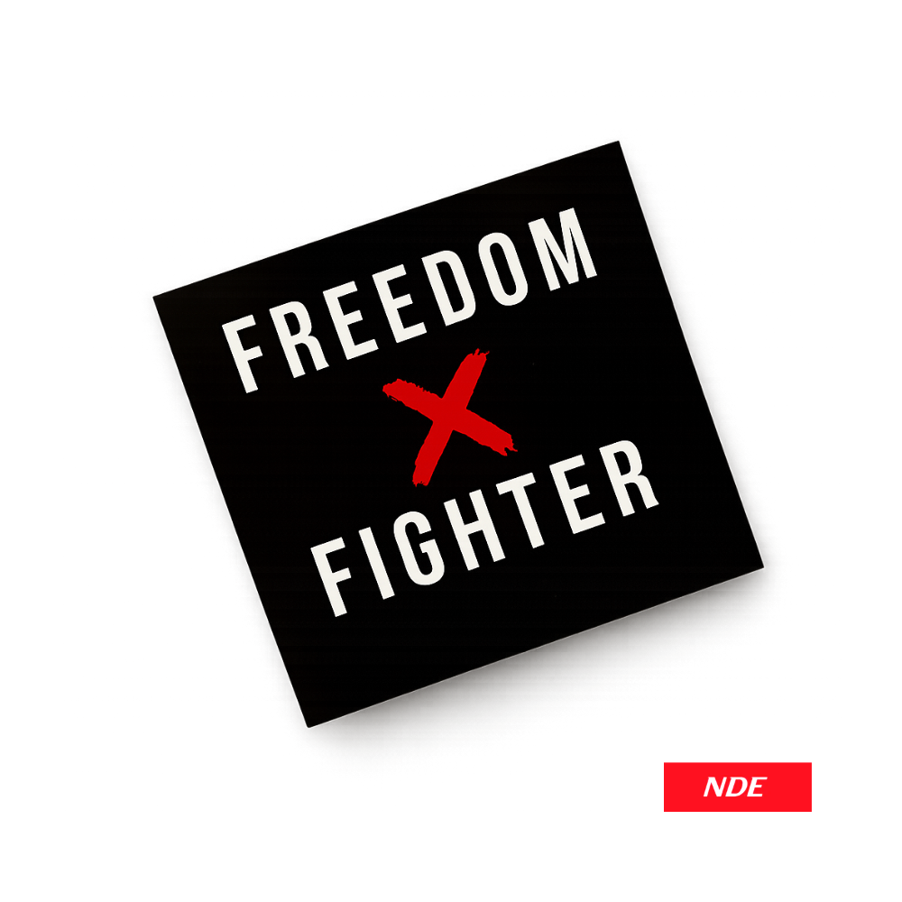 STICKER DECAL FREEDOM FIGHTER