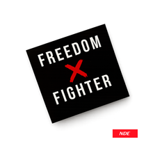 STICKER DECAL FREEDOM FIGHTER
