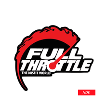 STICKER DECAL FULL THROTTLE