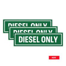 STICKER DECAL FUEL TAG