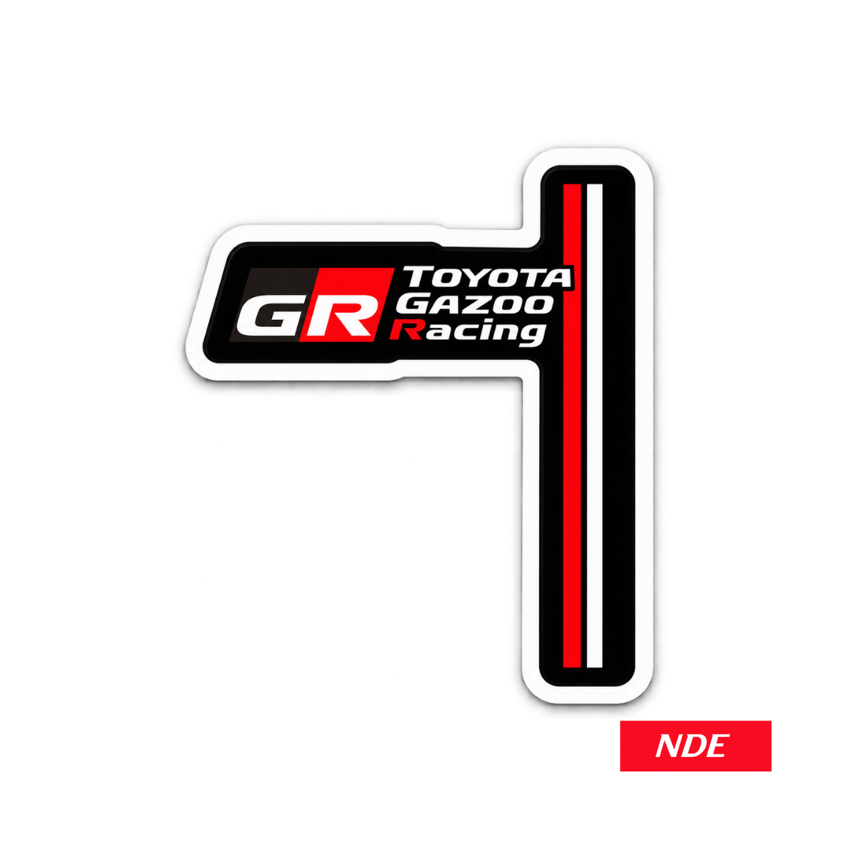 STICKER DECAL GR GAZOO RACING