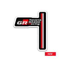 STICKER DECAL GR GAZOO RACING