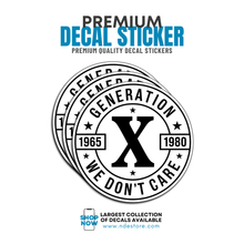 STICKER DECAL GENERATION X
