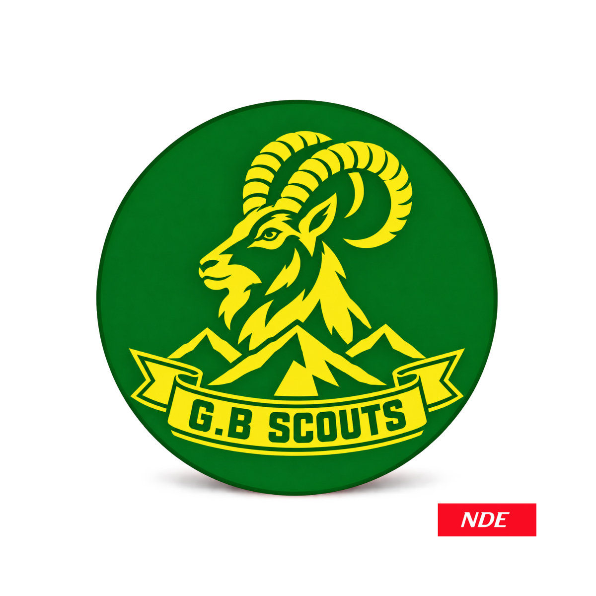 DECAL STICKER GB SCOUTS GREEN LOGO