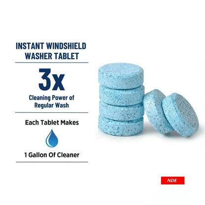 WINDSHIELD GLASS CLEANER TABLETS