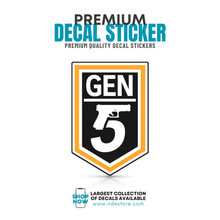 STICKER DECAL GLOCK GEN 5
