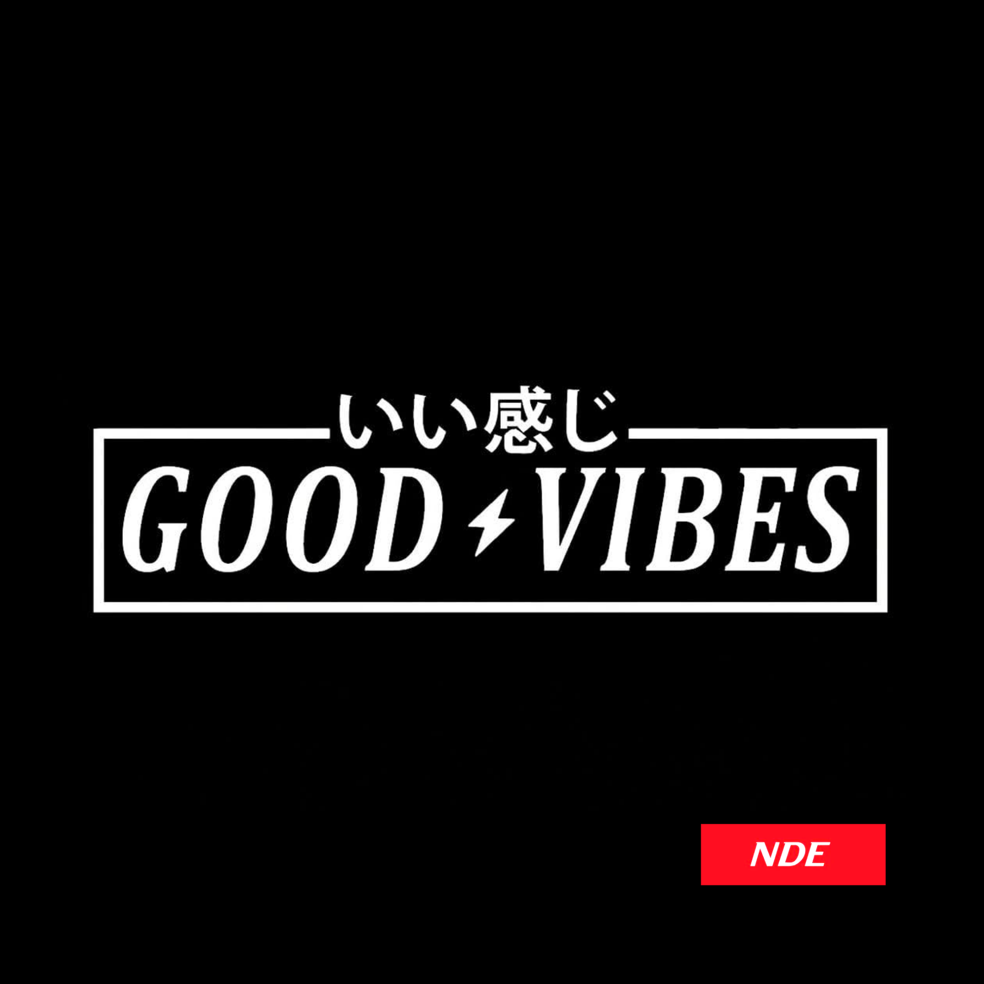 STICKER DECAL GOOD VIBES