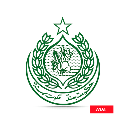 STICKER DECAL SINDH GOVERNMENT EMBLEM