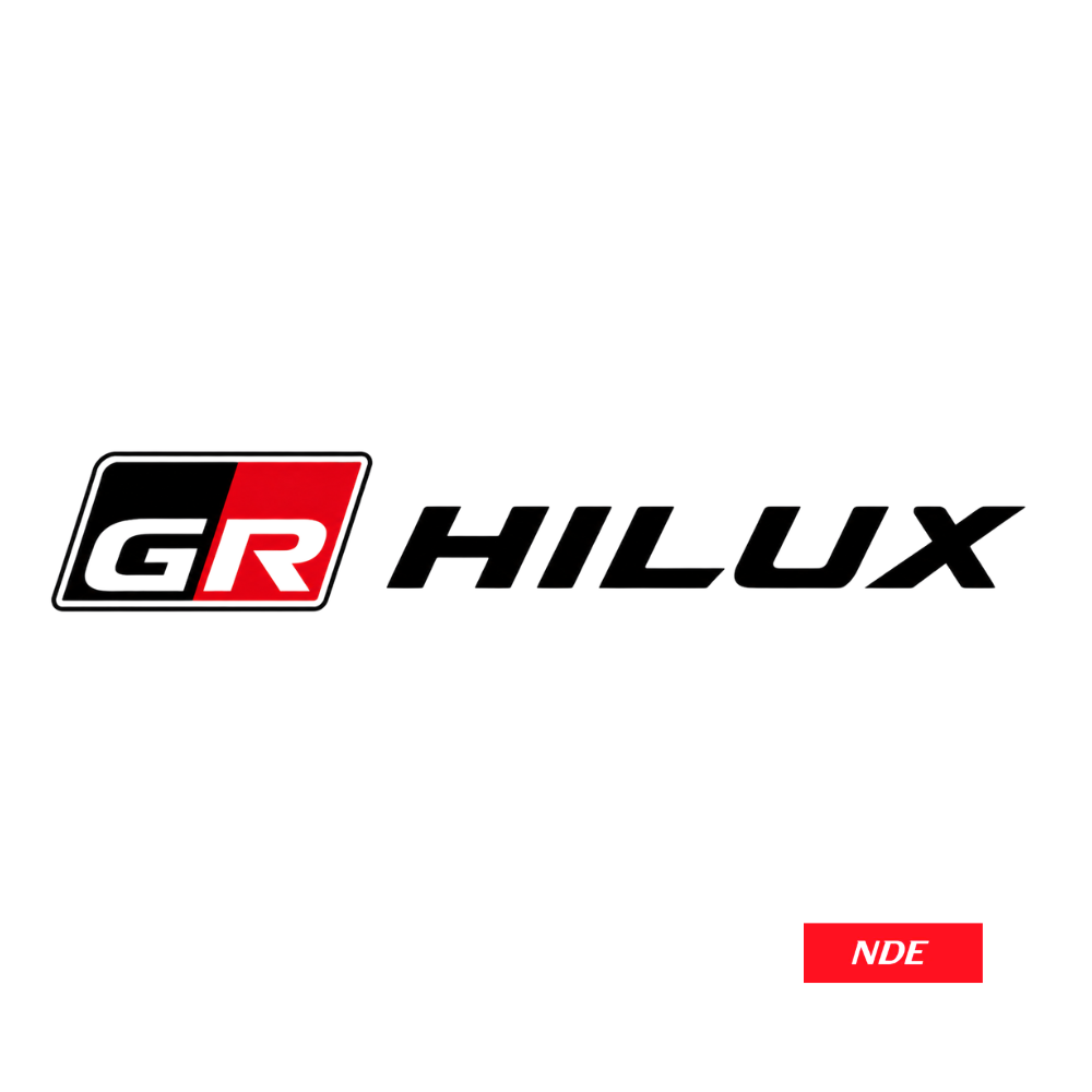 STICKER DECAL GR HILUX