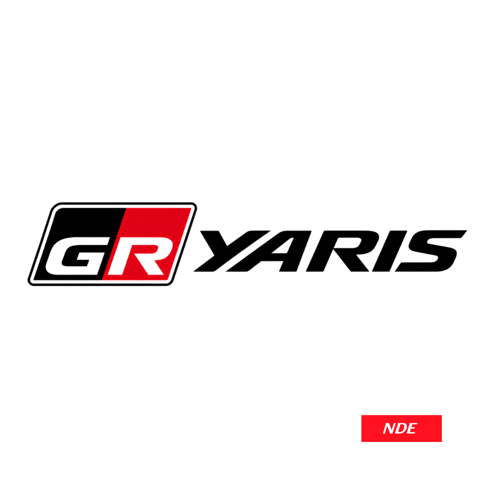 STICKER DECAL GR YARIS