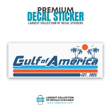 STICKER DECAL GULF OF AMERICA